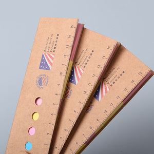 Juego de Notas Adhesivas Personalizadas con Logotipo Impreso, con Regla y Cubierta de Papel Kraft, Regalo Promocional para Estudiantes y Profesores - Product Image 2