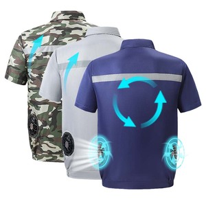 New Air Conditioner <b>Fan</b> Battery Clothes Cooling <b>Portable</b> Short Sleeve <b>Fan</b> <b>Fan</b> <b>Fan</b> <b>Fan</b> - Product Image 3