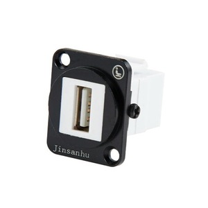 อะแดปเตอร์ D-Sub รุ่น T160-2 ช่องเสียบ USB Type A แบบติดตั้งบนแผง IP20 สำหรับติดผนัง - Product Image 3