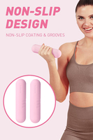 Manubri e Bilancieri in Silicone Personalizzati Eco-Friendly per Pilates e Yoga, Pesi Portatili per Palestra Domestica e Fitness
