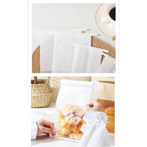 Bolsa <span class=keywords><strong>de</strong></span> ventana <span class=keywords><strong>de</strong></span> papel Kraft personalizada para productos <span class=keywords><strong>de</strong></span> panadería pan tostado pan marrón embalaje logotipo incluido para alimentos azúcar - Product Image 2
