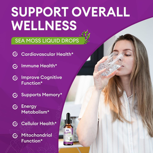 Натуральный жидкий экстракт морских водорослей 7-в-1 с добавкой корня лопуха для суставов, пищеварения, щитовидной железы, волос и кожи - Product Image 3