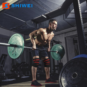 Shiwei Knee <b>Wraps</b> High <b>Stretch</b> Weightlifting Protection Men Fitness Squat Lift - Product Image 1