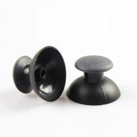 Coque analogique pour manettes // 360 - Coque de joystick en plastique de haute qualité en noir et gris