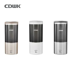 Distributeur automatique de savon CDWK sans perçage, distributeur infrarouge de savon liquide en gel et alcool