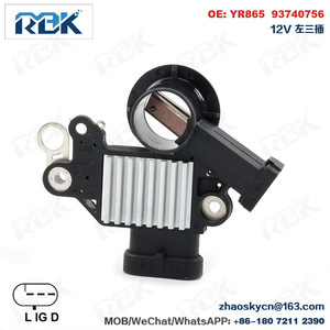 Regulador de Generador Rbk 93740756 Yr865 12V, Piezas de Alternador para Reemplazo y Reparación - Product Image 4