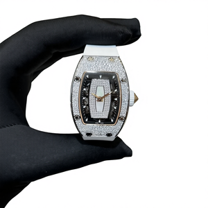 Relojes de Diseño de Lujo, Mecánicos, de Cerámica, de Alta Calidad, con Diseño de Diamantes Completos, Más Vendidos - Product Image 1