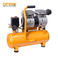 Compresseur d'air portable DINGQI 0.8Mpa 600W |   Pompe à air électrique 9L à arrêt automatique pour le gonflage des pneus de voiture et les outils de travail du bois