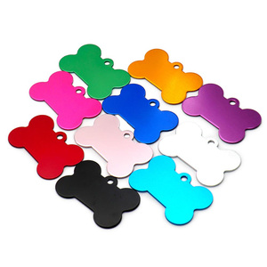 Dogtag Vòng cổ thép không gỉ nhôm kim loại Silicone thăng hoa mã <span class=keywords><strong>QR</strong></span> xương sang trọng tùy chỉnh trống ID <span class=keywords><strong>Dog</strong></span> name <span class=keywords><strong>tag</strong></span> - Product Image 2