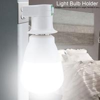 Support de lampe E27 à vis avec adaptateur secteur, douille murale, prise américaine et européenne, Rotation à 360 degrés