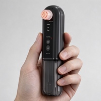 Aspirateur électrique pour points noirs et pores, nettoyeur facial chaud et froid, appareil de soin de la peau rechargeable