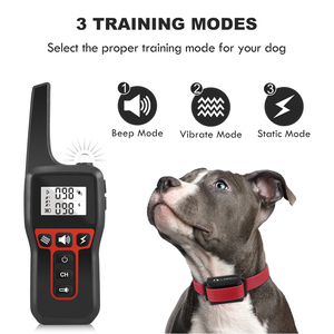 Collares de vibración para entrenamiento de perros sin corteza, suaves, personalizados, duraderos y cómodos, electrónicos con control remoto para perros pequeños - Product Image 2