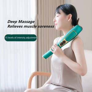 Martillo <span class=keywords><strong>de</strong></span> Masaje Eléctrico USB <span class=keywords><strong>de</strong></span> Mango Largo, Masajeador Corporal Multifuncional para Desobstruir Meridianos, Relajar Músculos y Aliviar el Dolor - Product Image 4