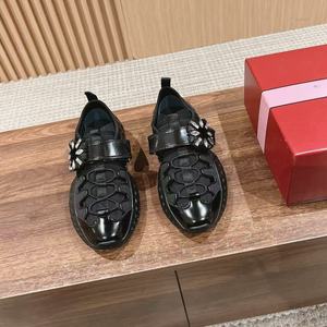 2026 New Retro Sneakers Luxury Designer Derby Running Walking Casual <b>Shoes</b> <b>Men</b> Genuine Leather Mesh Breathable Lace-Up - Product Image 6