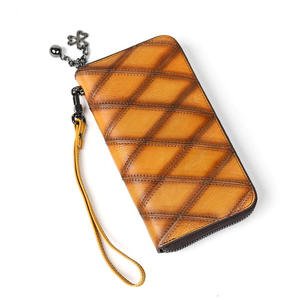 AndoBag Zipper Clutch Long <b>Wallets</b> for Women Large Capacity Mobile <b>Phone</b> <b>Purse</b> Retro Genuine Leather Card Holder - Product Image 6