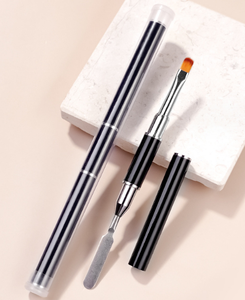 Offre Spéciale brosse à gel à double extrémité et outil de brosse de sélection brosse à ongles en gel - Product Image 4