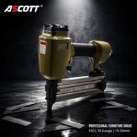 Pistolet à clous pneumatique OEM personnalisé, cloueur de finition à air 18 GA pour l'assemblage de meubles en bois et outils de menuiserie