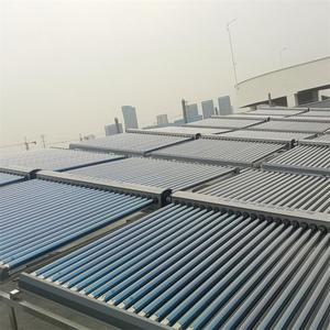Evacuated Tube Solar Water <b>Heater</b> 50 Tubes Stainless Steel Thermosyphon Passive Flat Ground Installation Energy Saving - Product Image 2
