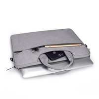 Funda para Portátil de 13.3", 14.1", 15.4" y 15.6 Pulgadas, Maletín Impermeable, Bolsa de Hombro, Bolsa para Computadora