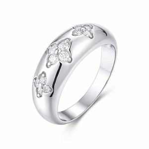 Anello Solitario Classico in Moissanite, Design Elegante e Minimalista, Placcato Oro in Argento Sterling S925 per Fidanzamenti - Product Image 6