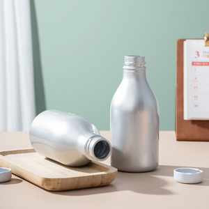 Botella de Vidrio Redonda Vacía de 200 ml para Bebidas Frías, Leche y Café Frío, de Grado Alimenticio, con Tapa Hermética, Venta al Por Mayor - Product Image 5