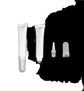 Botellas de Plástico de 10 ml para Esmalte de Uñas con Logotipo Personalizado, Envases Cosméticos Vacíos, Botella Transparente para Muestras Líquidas con Pincel - Product Image 1