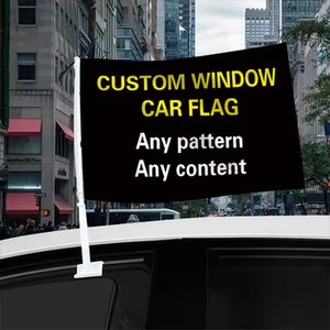 Banderas de ventana de coche personalizadas de todos los países a la venta a precios bajos Banderas de coche de Chile de alta calidad 30*45cm personalizadas - Product Image 6