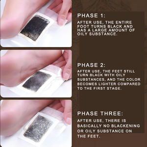 カスタマイズ可能なメーカー直販 山東省卸売 ソフトで通気性のある竹ハーブデトックスフットパッチ - Product Image 6