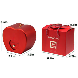 2025 chaud saint valentin bijoux cadeaux luxe Zircon collier avec Rose boîte-cadeau mode pendentif bijoux pour femme maman petite amie - Product Image 6