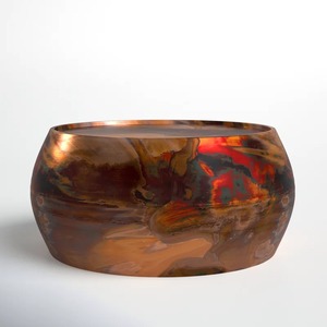 Mesa de centro redonda de <span class=keywords><strong>metal</strong></span> azul tostado de estilo moderno para muebles de acento único de sala de estar - Product Image 1