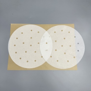 Custom Size <b>Air</b> <b>Fryer</b> Steaming Paper Disposable Silicone Baking Liner Sheet <b>for</b> Home Kitchen & Catering Business - Product Image 4