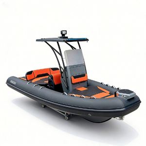 เรือ RIB RHIB ขนาด 600 ซม. สำหรับ 10 คน ทำจา<span class=keywords><strong>ก</strong></span>วัสดุไฮพาลอน Achilles พร้อมหลังคาแข็งและคอนโซลสุดหรู สำหรับ<span class=keywords><strong>ก</strong></span>ารสำรวจ ผลิตในจีน รับผลิตแบบ OEM ODM - Product Image 1