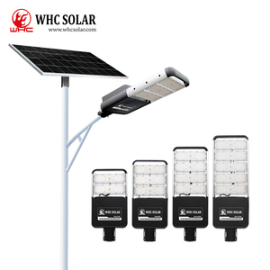 Lampione Solare Integrato WHC Lumiere De Rue Solaire Cina 40W 50W 80W 150W 500W 1000W con Pannello Solare - Product Image 5