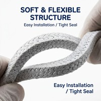 Joint d'étanchéité universel en PTFE blanc résistant aux produits chimiques, sans amiante, pour pompes et vannes chimiques