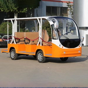 Autobús Eléctrico para Recorridos por el Campus, 11 Asientos, Ecológico, con Puertas, Personalizable, Autobús Turístico Eléctrico para Estudiantes y Visitantes - Product Image 3