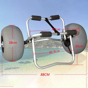 Chariot de kayak avec roues en PU de 12 pouces, robuste, portable, pour canoë, <span class=keywords><strong>remorque</strong></span> - Product Image 2