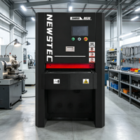 Nouvelle machine à poncer à bande abrasive, machine à polir et à ébavurer le métal pour tôles en acier au carbone
