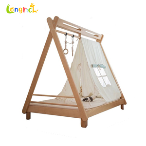 <span class=keywords><strong>Letto</strong></span> per Bambini dal Nuovo Design in Legno con Struttura a Casetta Stile <span class=keywords><strong>Montessori</strong></span> - Product Image 3