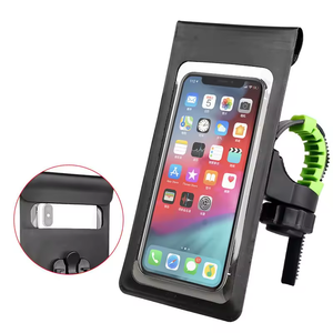 Supporto Impermeabile per <span class=keywords><strong>Telefono</strong></span> Cellulare da Bicicletta e <span class=keywords><strong>Moto</strong></span> di Alta Qualità, <span class=keywords><strong>Custodia</strong></span> Touchscreen Antipioggia - Product Image 1