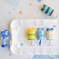 Offre Spéciale : Figurines de collection en vinyle Octocats Ice pop Beans, Octocats Popsicles Minis, Chatons Mignons, Petits Jouets Octocats (24 pièces)