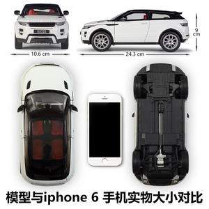 Welly-Coche de juguete de SUV <span class=keywords><strong>Evoque</strong></span> <span class=keywords><strong>1</strong></span>:<span class=keywords><strong>18</strong></span> R, juguete de simulación coleccionable de Metal fundido a presión, modelo de coche de aleación - Product Image 3