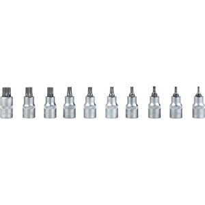 Juego de Llaves de Tubo FERVI SERIE BUSSOLE CON INSERTI TORX Premium - Product Image 1