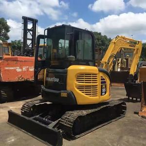 Second-<b>hand</b> Komatsu PC55 Crawler Excavator 5ton Operating <b>Weight</b> with Pump Core Component Low Price Heavy Machinery for Sale - Product Image 1