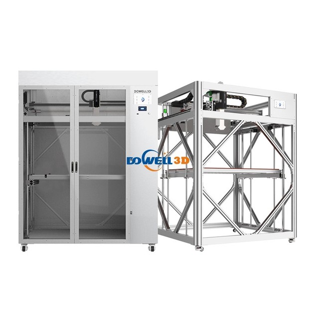 DP-A1216-12 5000g/hour High Flow Speed High Temperature Big Large Size FGF PP Glass Fiber Granule Pellet Industrial 3d Printer