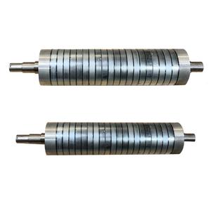 15000 Gauss imán permanente de neodimio rodillo transportador cabeza magnética poleas de separación para arena de sílice - Product Image 3