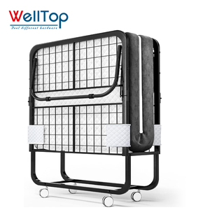 Giường gấp di động WELLTOP bán buôn phụ kiện nội thất, giường khách có nệm cho người lớn, phòng ngủ, văn phòng - Product Image 1