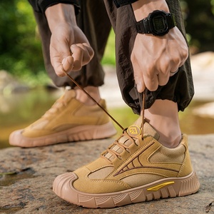 Botas de trabajo resistentes al desgaste para exteriores con tacón bajo, zapatos casuales para hombre, zapatos casuales de moda transfronterizos para hombre - Product Image 5