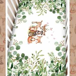 Baby Nursery Bedding <b>Sets</b> for Boys Includes <b>Comforter</b> Fitted Crib Sheet Crib Skirt Crib <b>Comforter</b> <b>Set</b> - Product Image 3