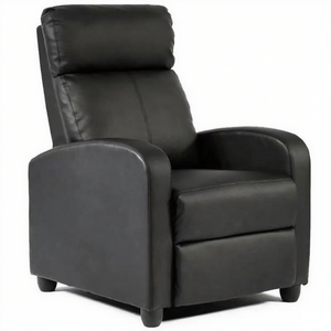 Sofá Reclinable Eléctrico de Cuero, Sillón Giratorio, Silla Deslizante con Masaje para Sala de Estar y Comedor, Sillones Reclinables - Product Image 2