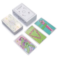 Impresión de Mazos de Cartas del Oráculo Personalizados con Bordes Dorados y Guía